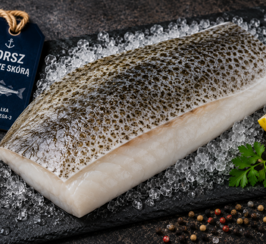 Dorsz filet ze skórą